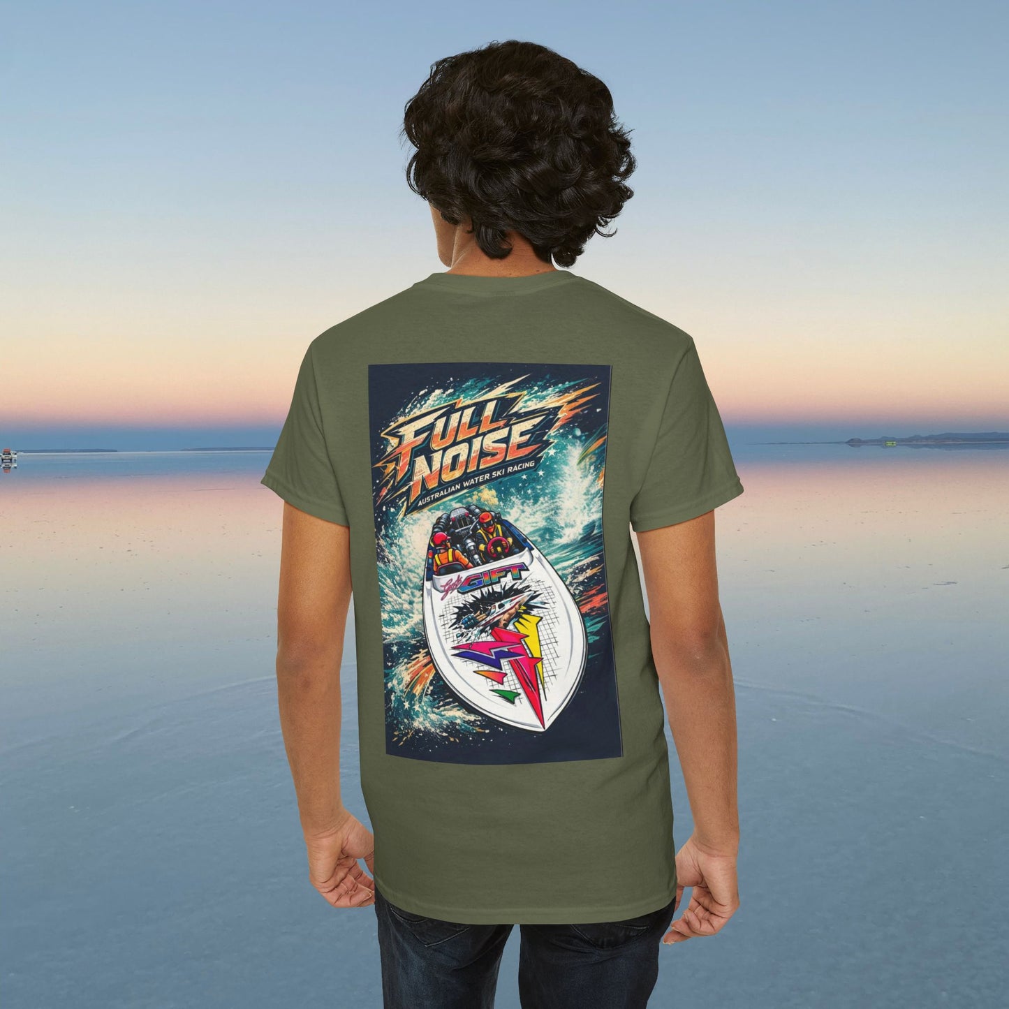Gods Gift Australian Waterski Racing Boat Tribute Tee | Twin Turbo Old School Aussie Champion Game Changer
