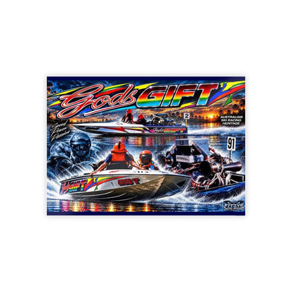 Gods Gift High-Gloss Tribute Poster - Bad Lad Exclusive