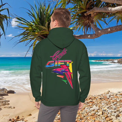 Gods Gift Water Ski Racing Hoodie | Powerboat Twin Turbo Retro Waterski Legend
