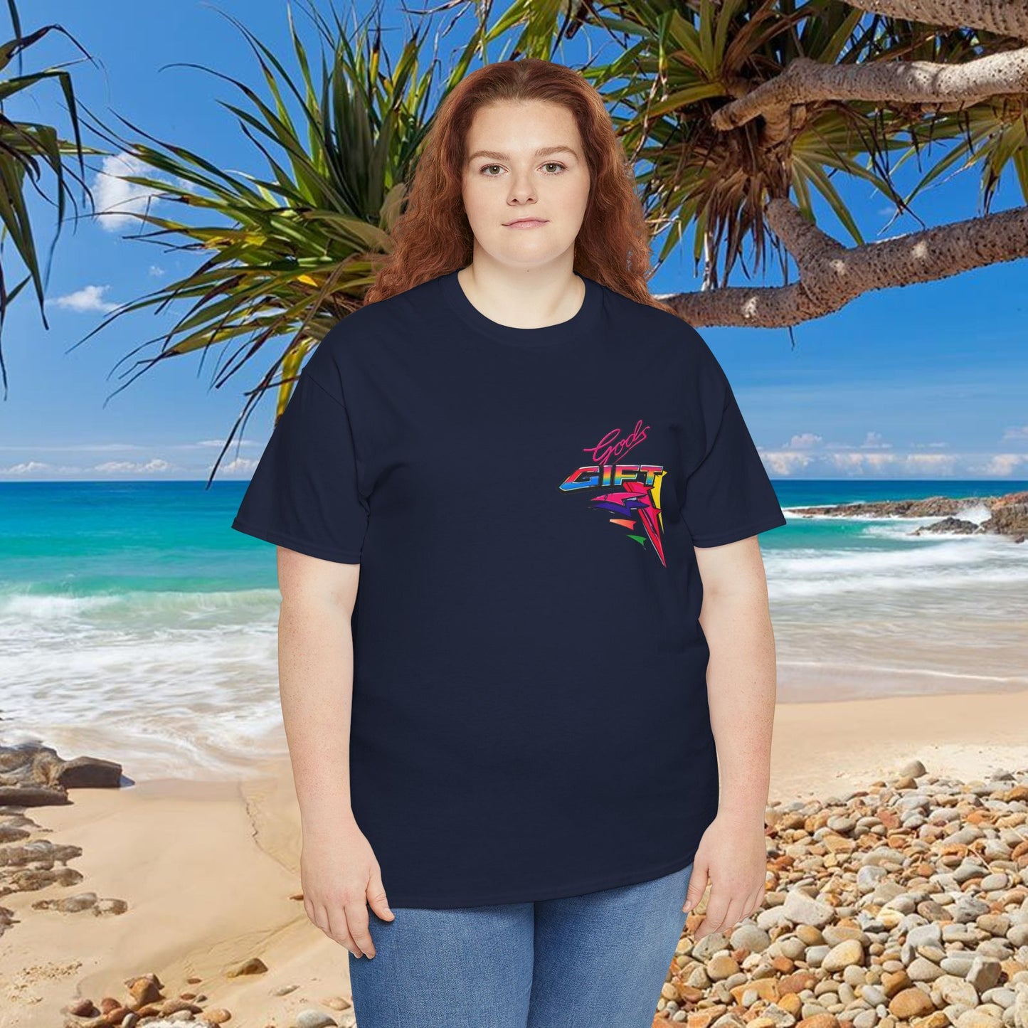 LIMITTED ADDITION Gods Gift Front & Back Waterski Racing Tribute Tee | Twin Turbo Old School Aussie Champion Game Changer