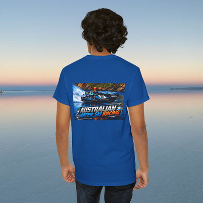 TR Australian Water Ski Racing Tribute Tee featuring the Champion Team