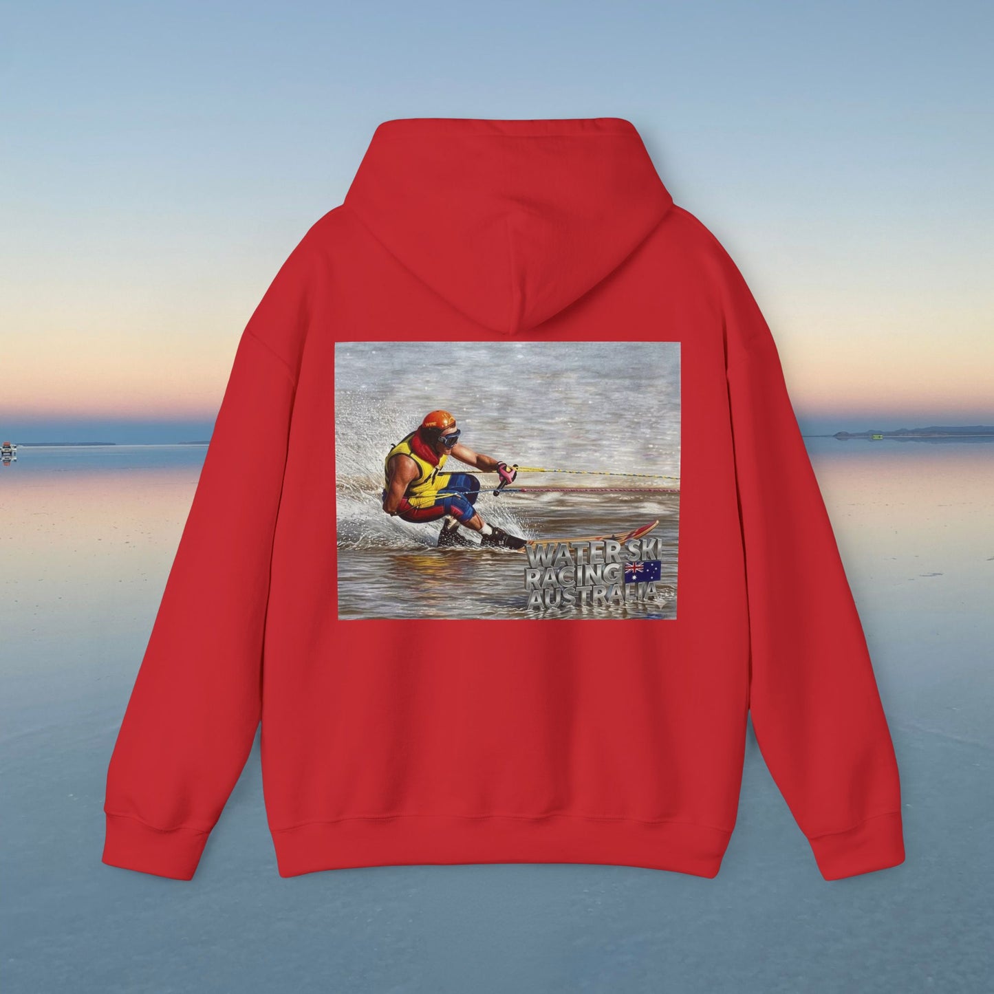 The Tribute Range - Down Low Australian Water Ski Racing Hoodie