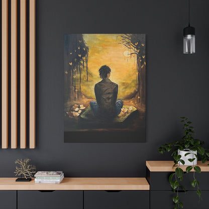 Hand Painted Canvas Wall Art Print - Serenity