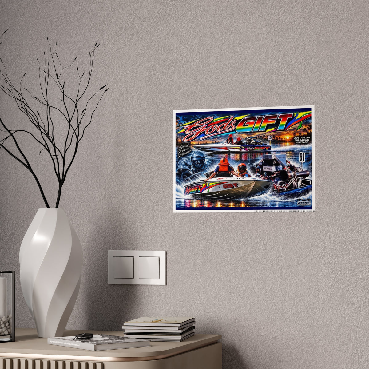 Gods Gift High-Gloss Tribute Poster - Bad Lad Exclusive