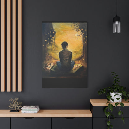 Hand Painted Canvas Wall Art Print - Serenity