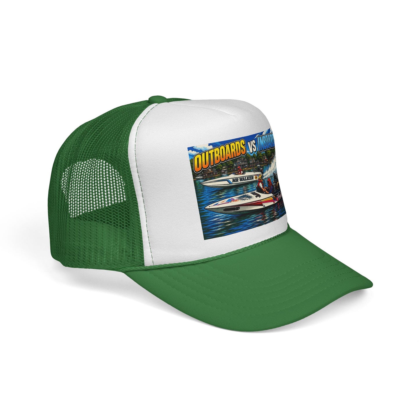 The Iconic GODS GIFT vs Mr WALKER Bad Lad Oz Water Ski Racing Tribute Trucker Cap