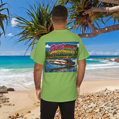 Gods Gift Appreciation Society - Tribute Range Australian Water Ski Racing Tee