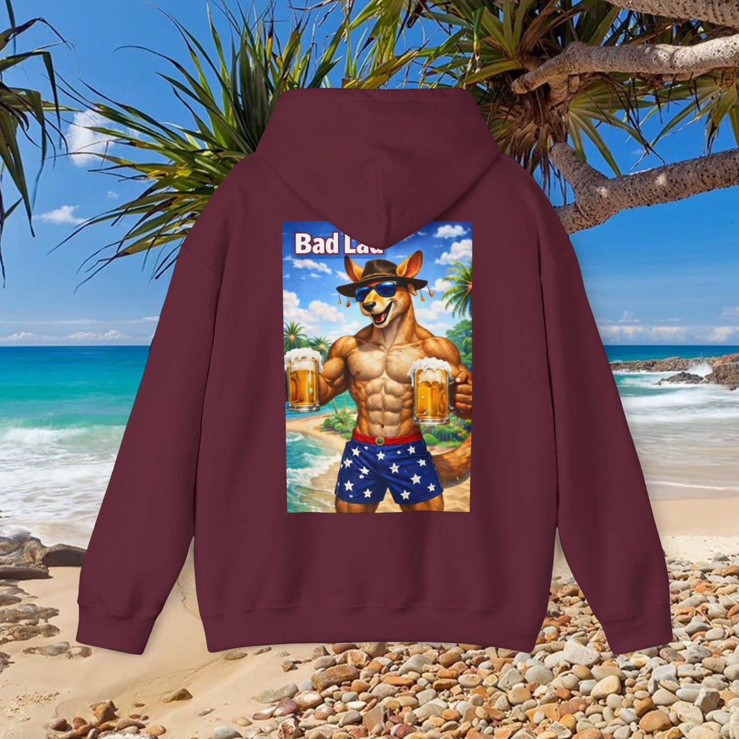 Bad Lad Oz Action Roo Collection Hoodie