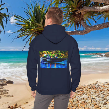 The Tribute Range - THE AXE -  Australian Water Ski Racing Hoodie. Bad Lad Oz has paid homage to the iconic THE AXE with our Tribute Collection