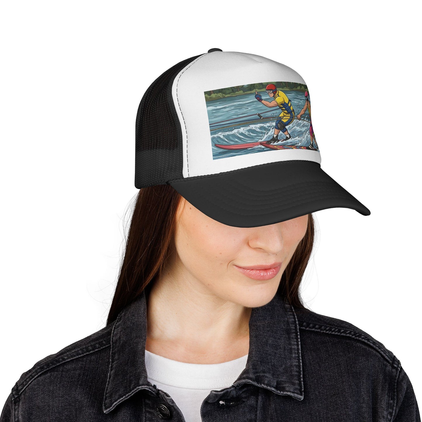 Australian Water Ski Racing Tribute Trucker Cap - The Bird