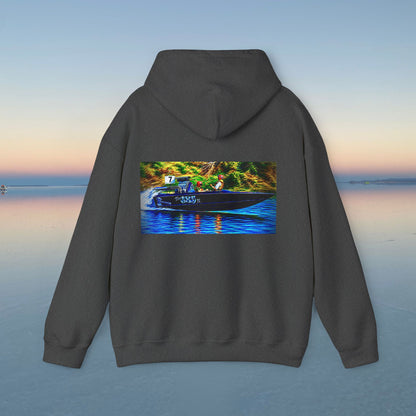 The Tribute Range - THE AXE -  Australian Water Ski Racing Hoodie. Bad Lad Oz has paid homage to the iconic THE AXE with our Tribute Collection