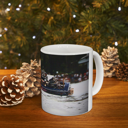 Bad Lad Iconic Gods Gift Powerboat Racing Ceramic Mug