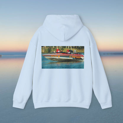 The Tribute Range - featuring the Iconic Top Gun. This Bad Lad Oz  Australian Water Ski Racing Hoodie, will keep you toasty warm.  sweatshirt