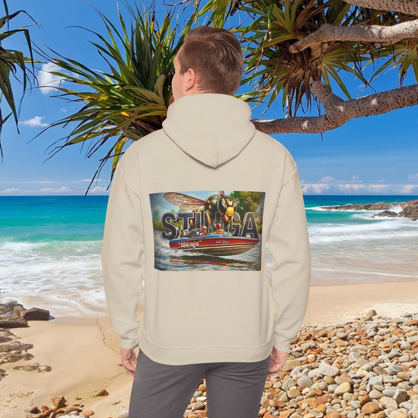 STINGA Bad Lad Oz Ski Racing Tribute Hoodie