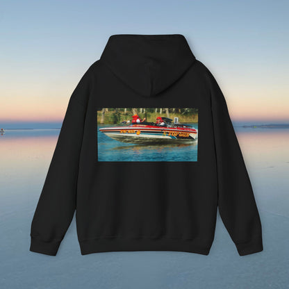 The Tribute Range - featuring the Iconic Top Gun. This Bad Lad Oz  Australian Water Ski Racing Hoodie, will keep you toasty warm.  sweatshirt