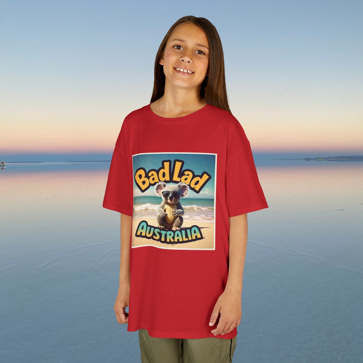 Bad Lad Beach Koala Kids Tee