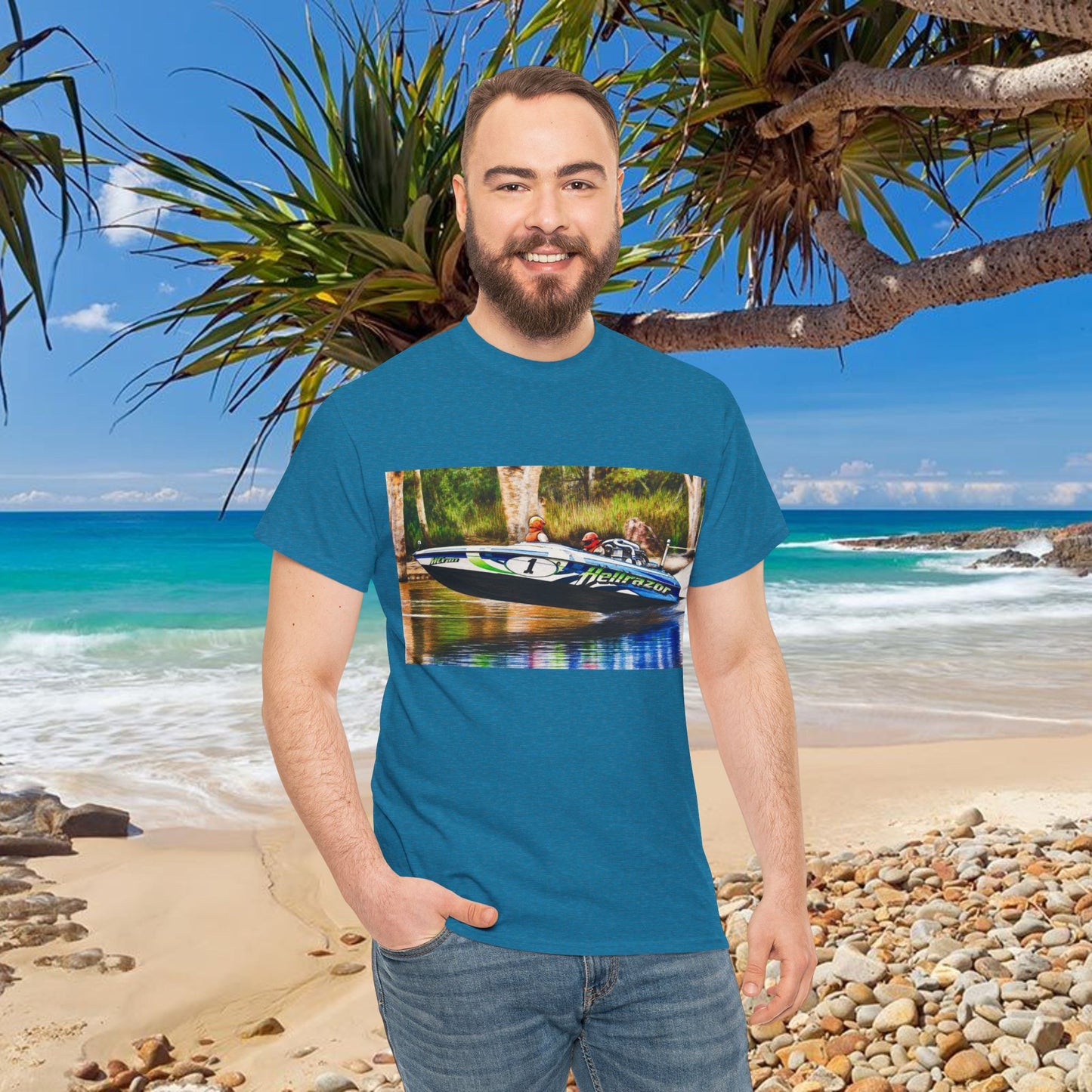 Hellrazor - Tribute Range Australian Water Ski Racing Tee