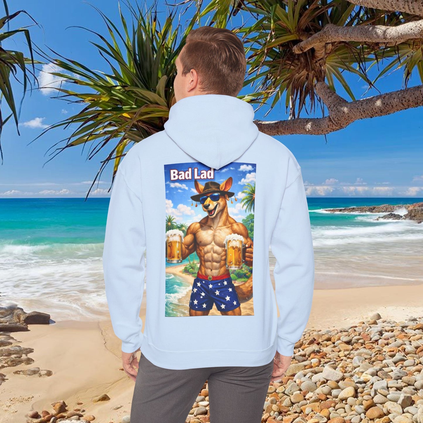Bad Lad Oz Action Roo Collection Hoodie