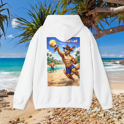 Bad Lad Oz Beach Volleyball Kangaroo Hoodie