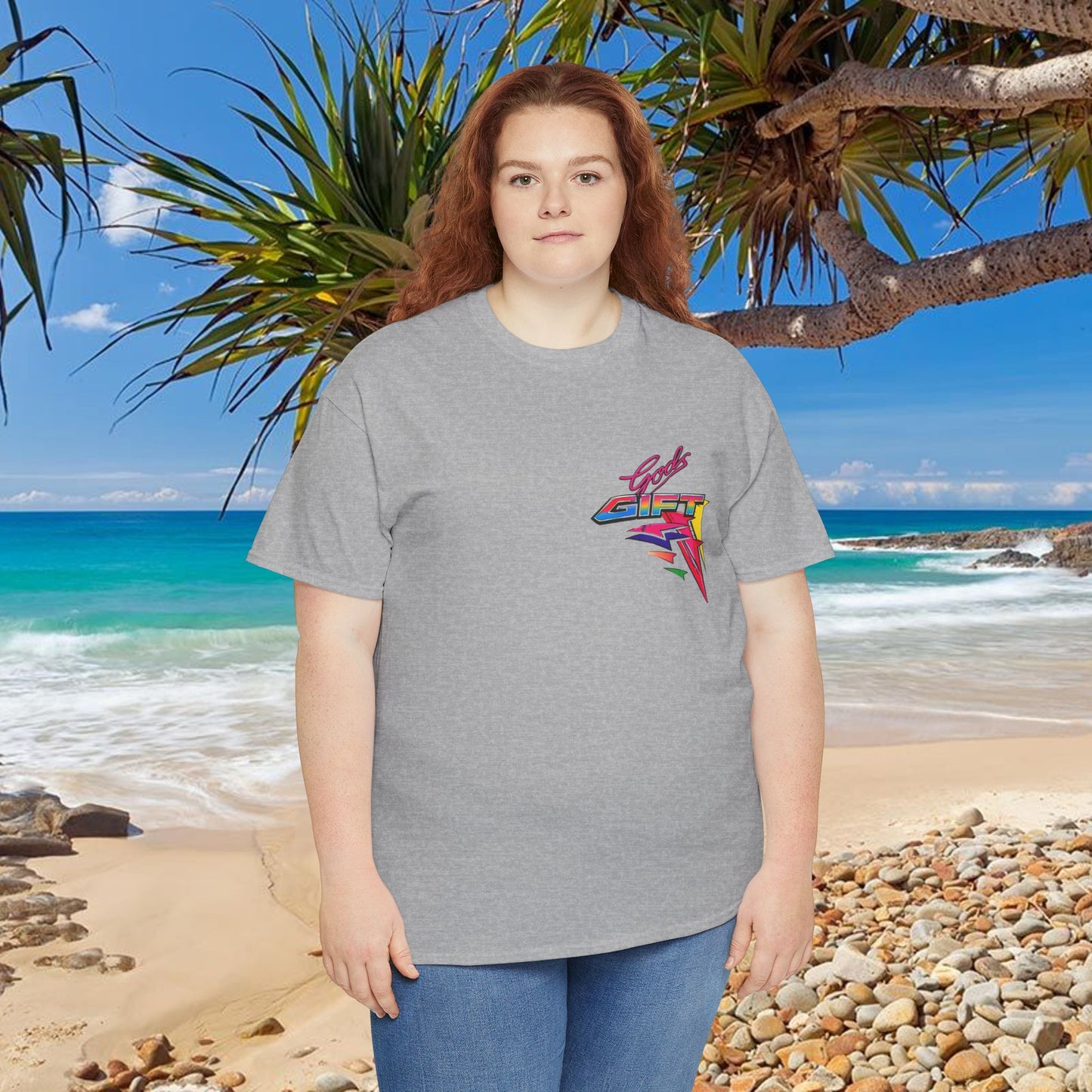 LIMITTED ADDITION Gods Gift Front & Back Waterski Racing Tribute Tee | Twin Turbo Old School Aussie Champion Game Changer