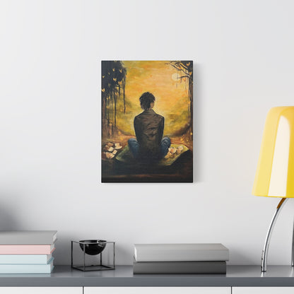 Hand Painted Canvas Wall Art Print - Serenity