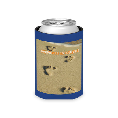 Happiness is Barefeet Stubbie Holder