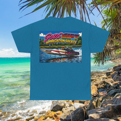 Gods Gift Appreciation Society - Tribute Range Australian Water Ski Racing Tee