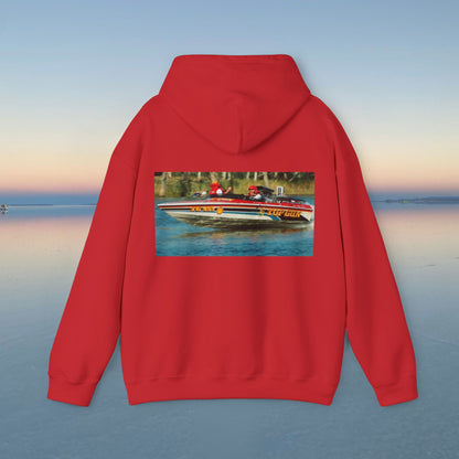 The Tribute Range - featuring the Iconic Top Gun. This Bad Lad Oz  Australian Water Ski Racing Hoodie, will keep you toasty warm.  sweatshirt