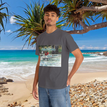 ISLAND 🏝️ COOLER Australian Water Ski Racing Tribute Range T-shirt Celebrates the Original Kings of the Murray