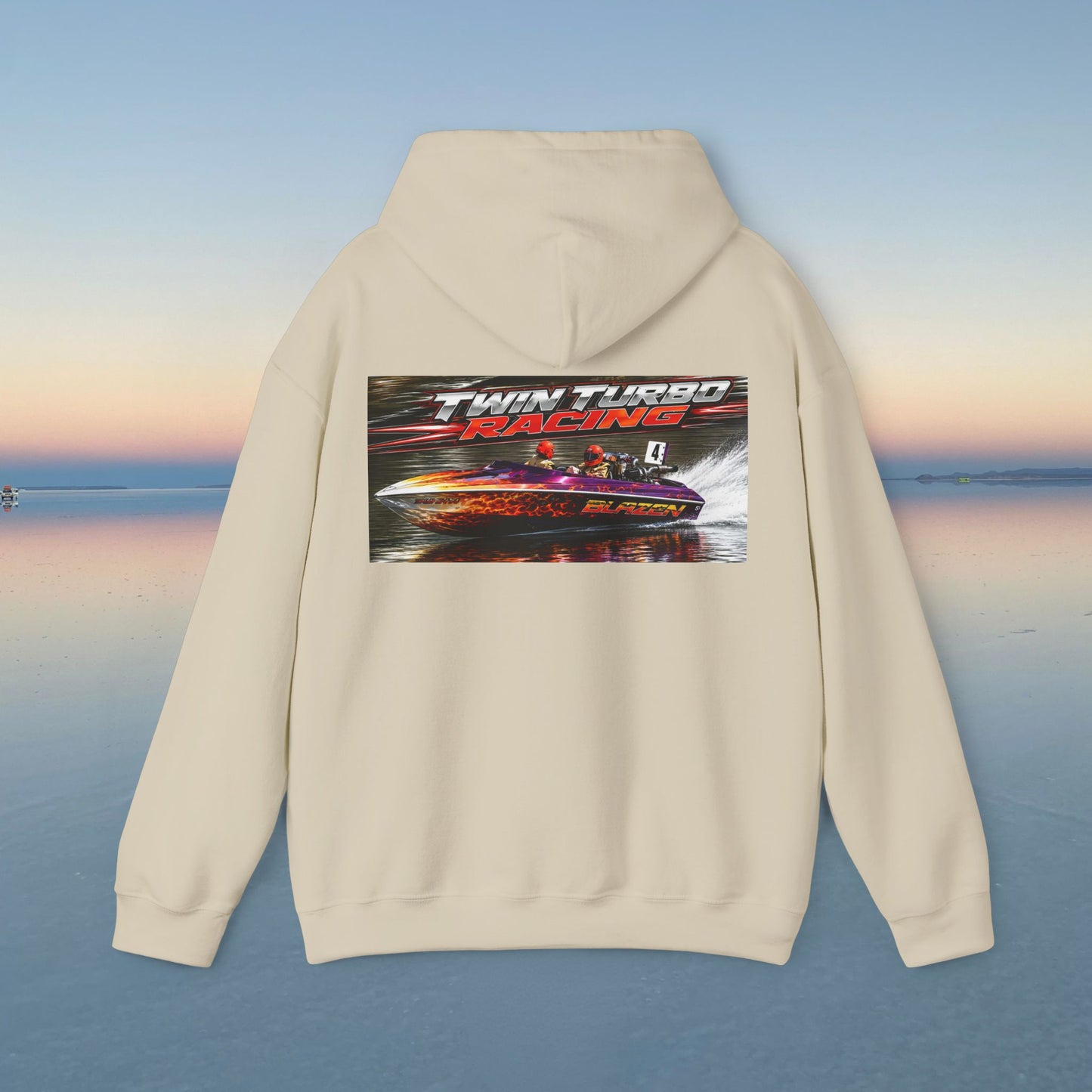 The Tribute Range - 🔥  BLAZEN’ 🔥 Australian Water Ski Racing Hoodie. Bad Lad Oz has paid homage to the iconic Blazen’ in memory of the late Noel Griffin