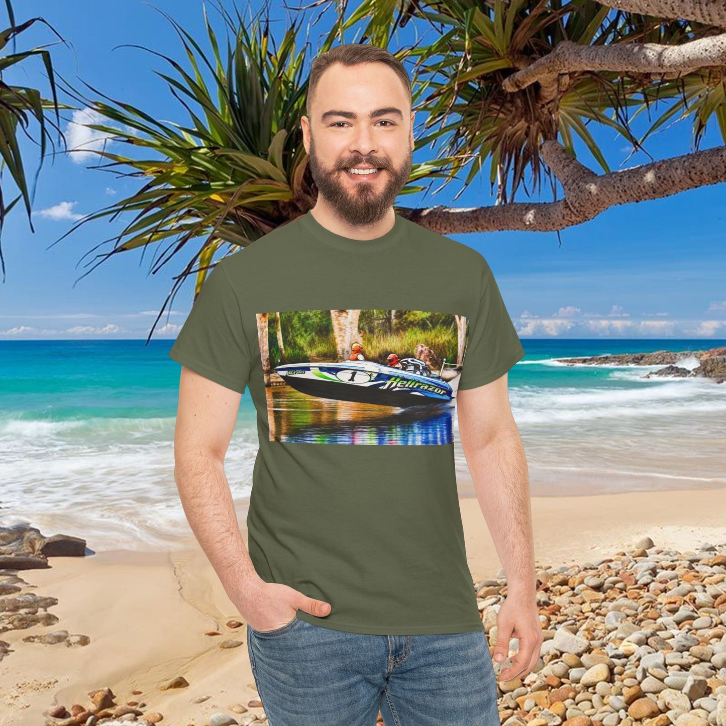 Hellrazor - Tribute Range Australian Water Ski Racing Tee