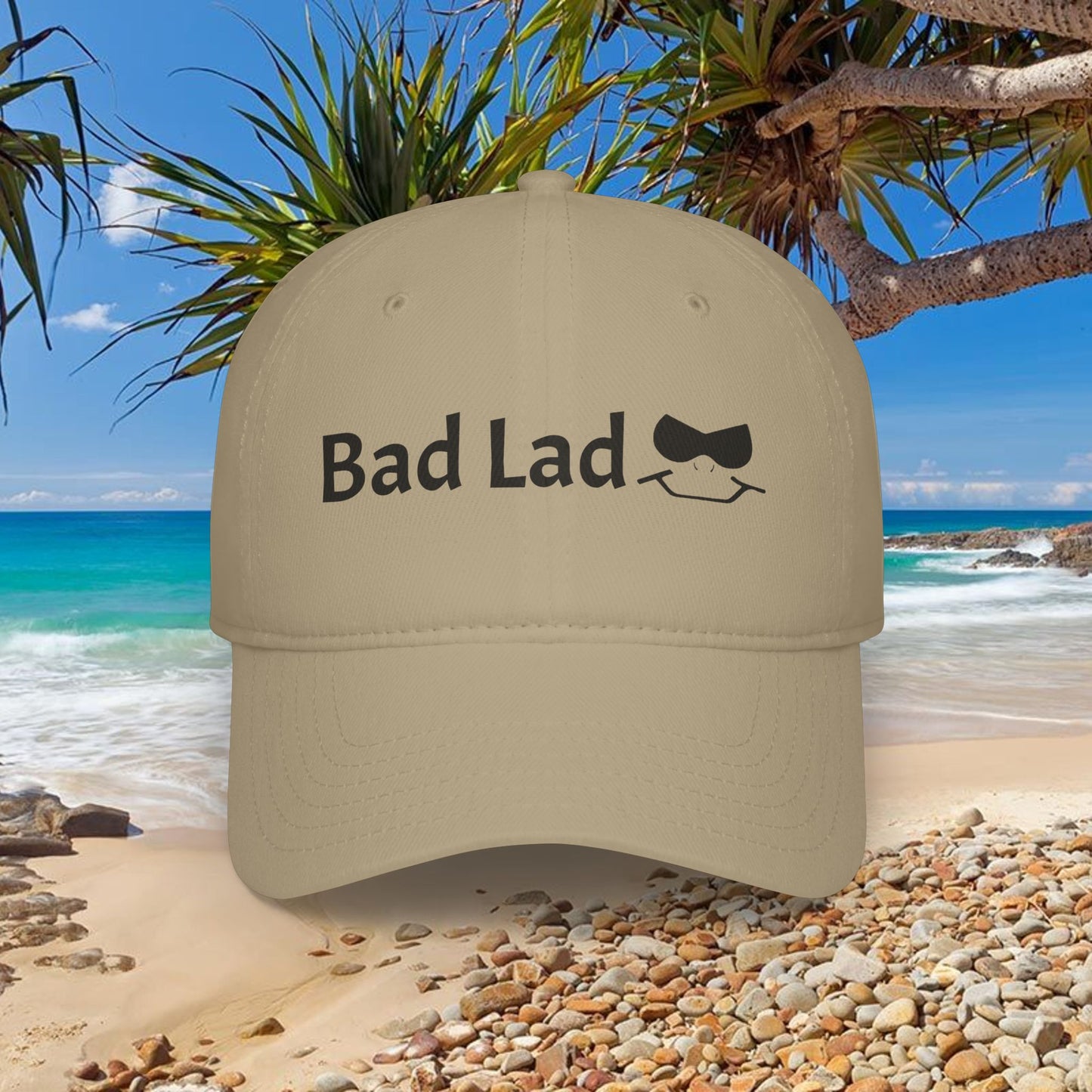 Bad Lad Baseball Cap - Smiley