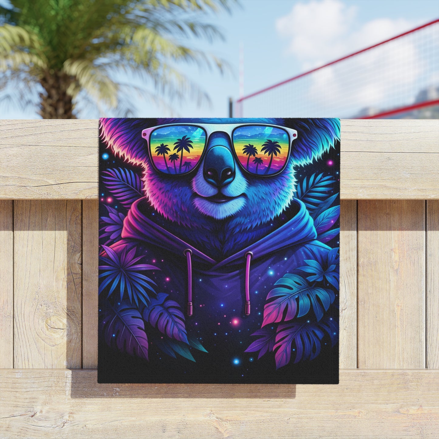 Bad Lad Terminator Koala Beach Towel