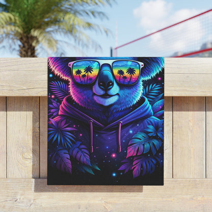Bad Lad Terminator Koala Beach Towel