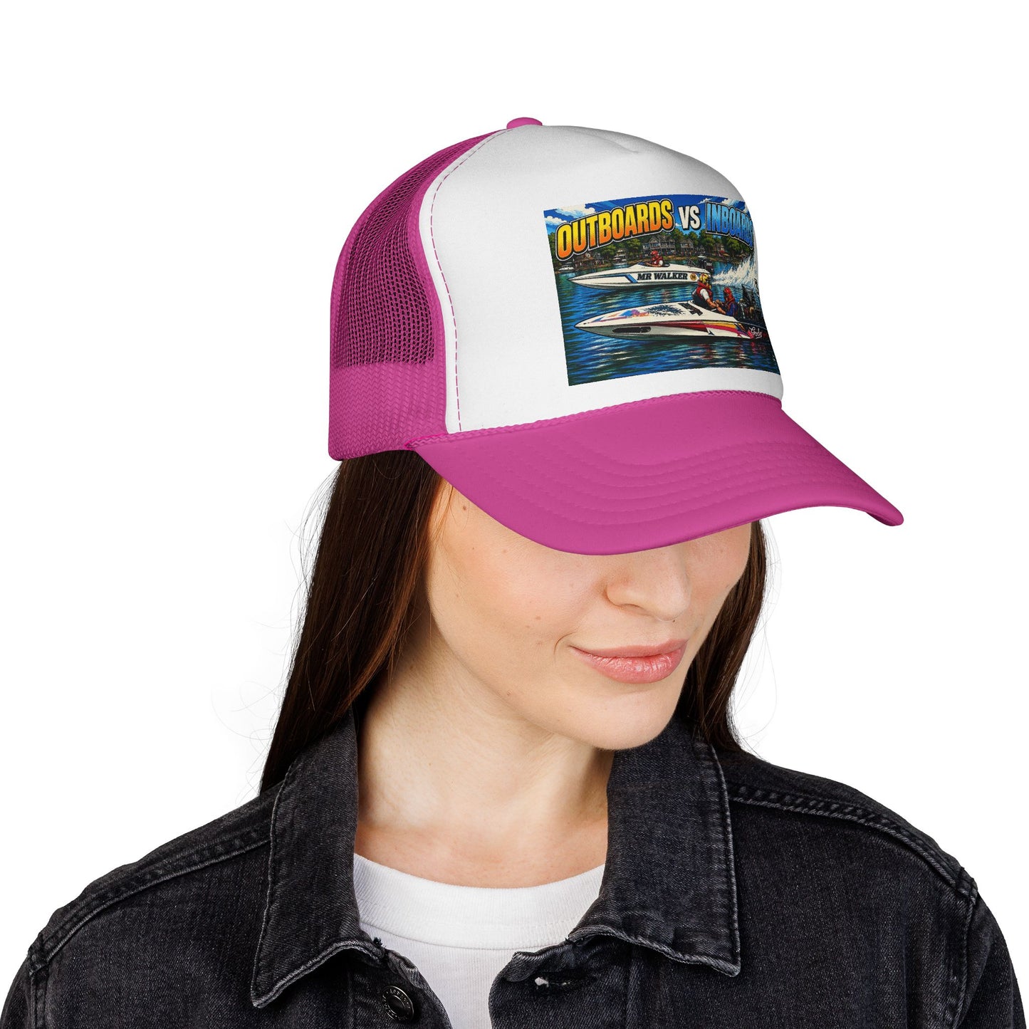 The Iconic GODS GIFT vs Mr WALKER Bad Lad Oz Water Ski Racing Tribute Trucker Cap