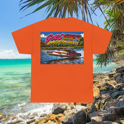 Gods Gift Appreciation Society - Tribute Range Australian Water Ski Racing Tee