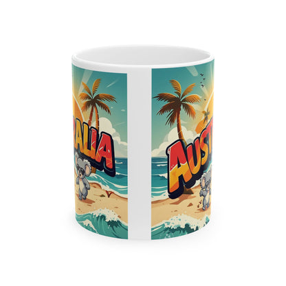 Bad Lad Australian Pride Koala Mug