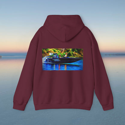 The Tribute Range - THE AXE -  Australian Water Ski Racing Hoodie. Bad Lad Oz has paid homage to the iconic THE AXE with our Tribute Collection