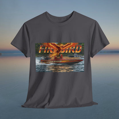 Australian Water Ski Racing Tribute Tee - Firebird