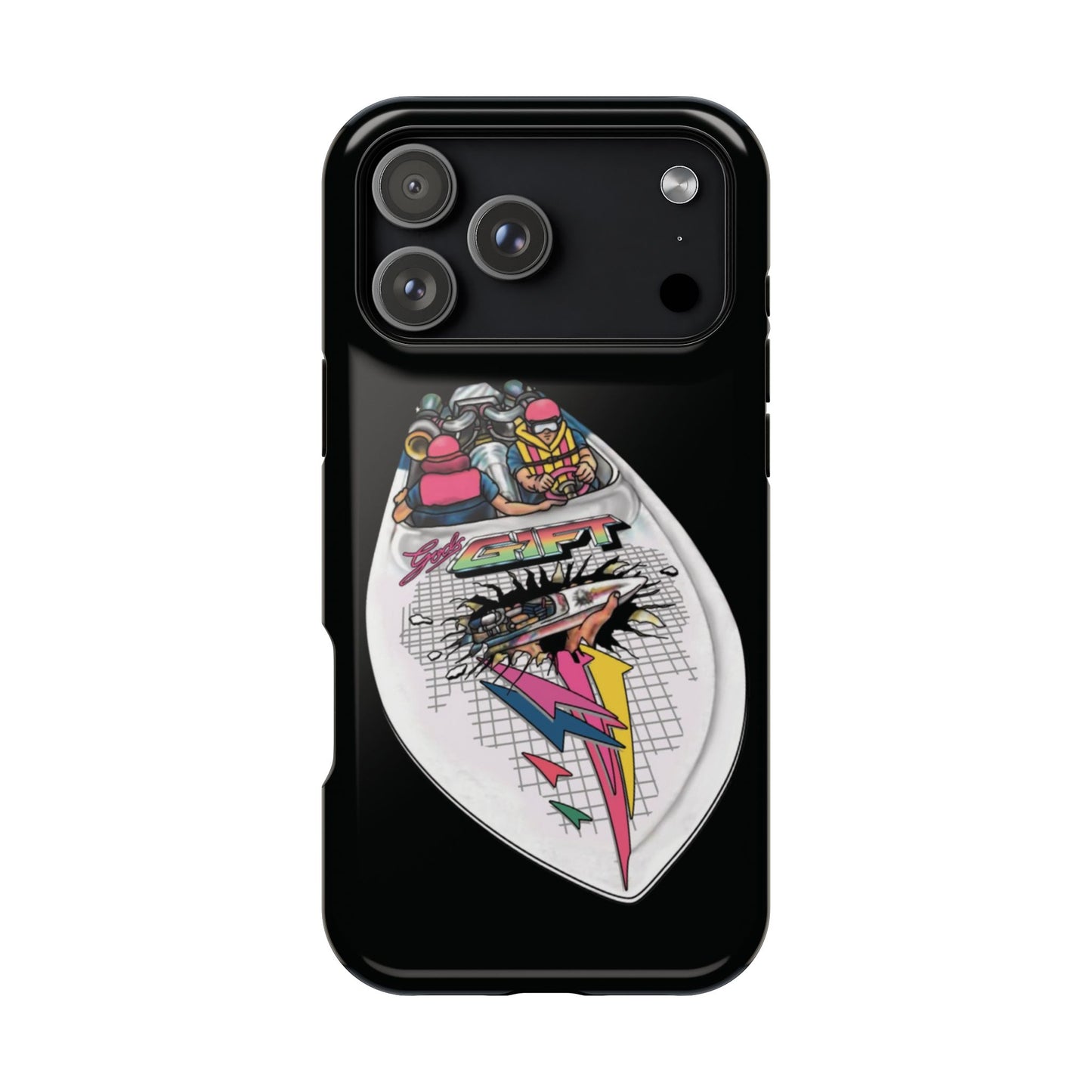 Australian Water Ski Racing Impact Resistant Gods Gift Tribute Phone Cover
