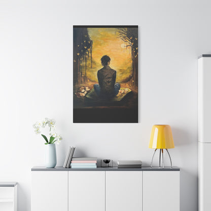 Hand Painted Canvas Wall Art Print - Serenity