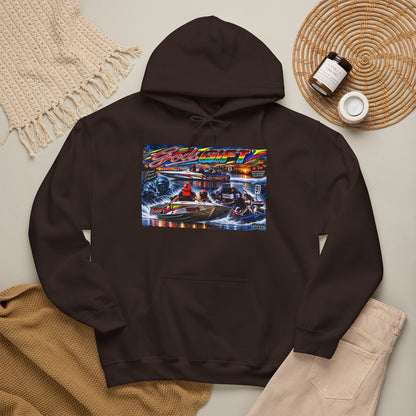Gods Gift Tribute Hoodie Unisex Heavy Blend™ Hooded Sweatshirt Old School cool from Bad Lad Oz of the boat that changed the game Great Gift