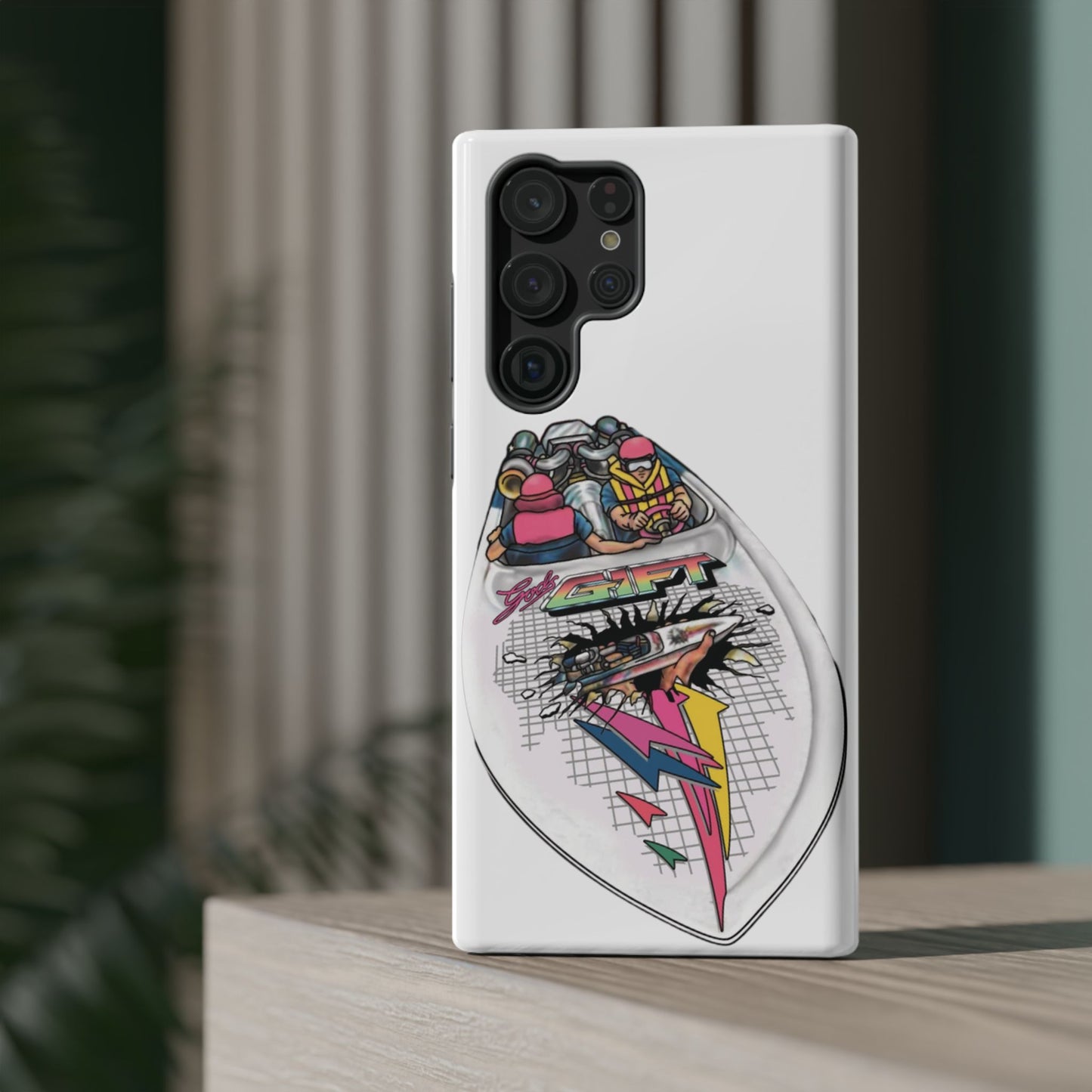 Australian Water Ski Racing Impact Resistant Gods Gift Tribute Phone Cover