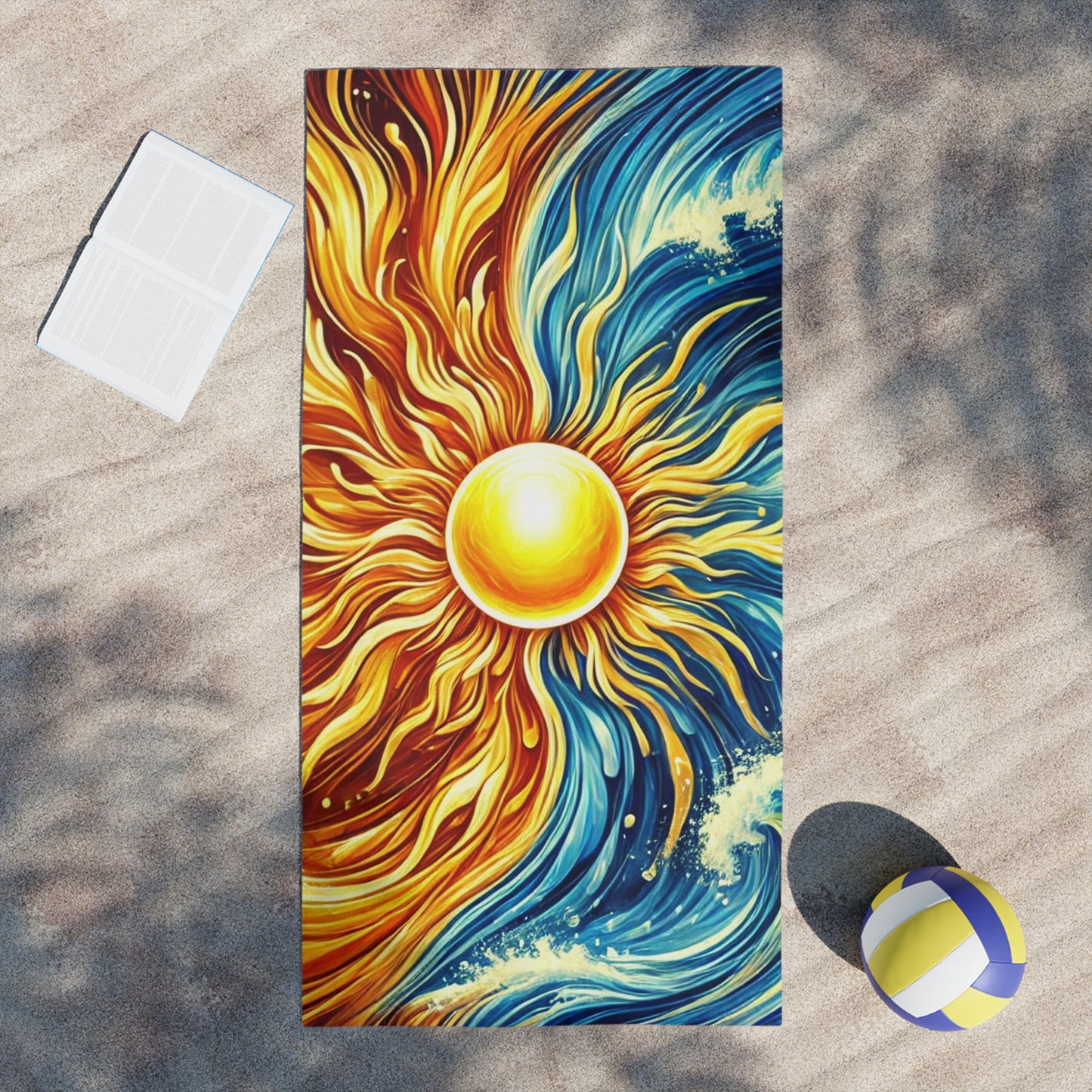 Beach Towel - Surf & Sun