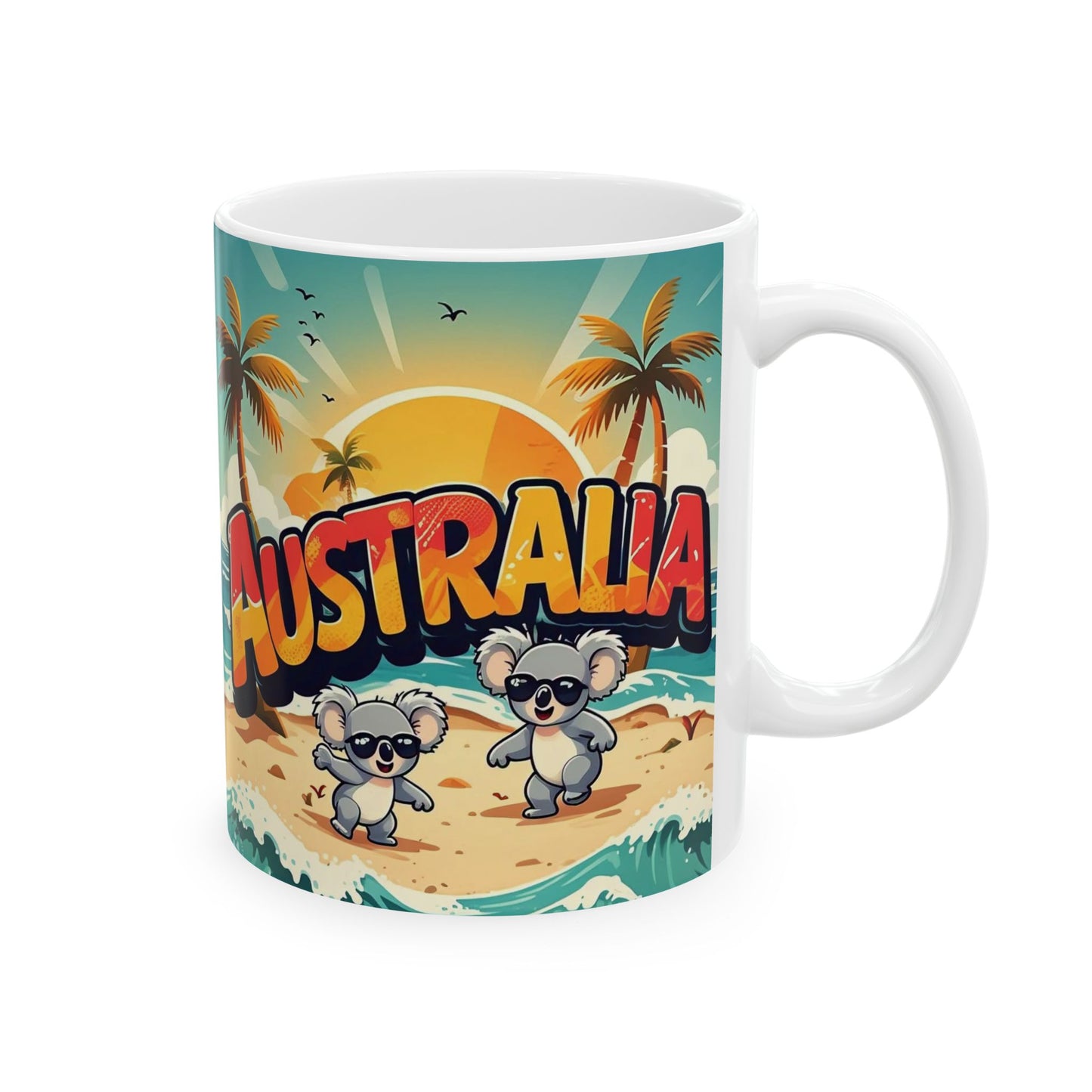 Bad Lad Australian Pride Koala Mug