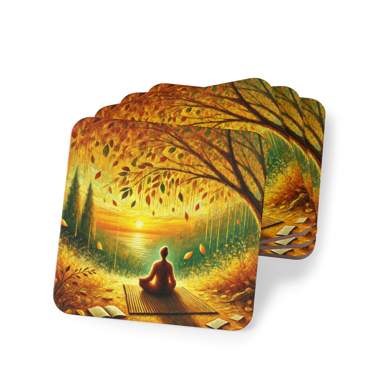 The Relaxation Range - Meditation Drink Coasters