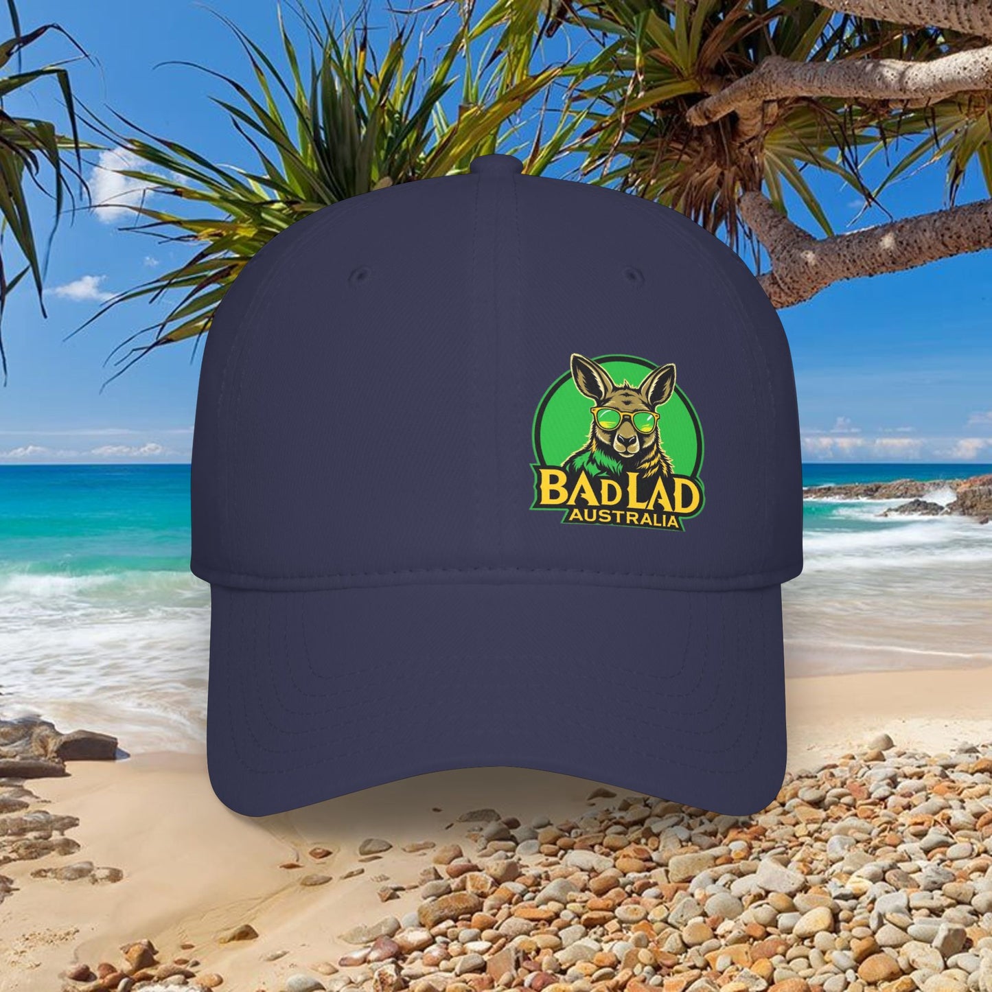 Bad Lad Kangaroo Assassin Cotton Cap