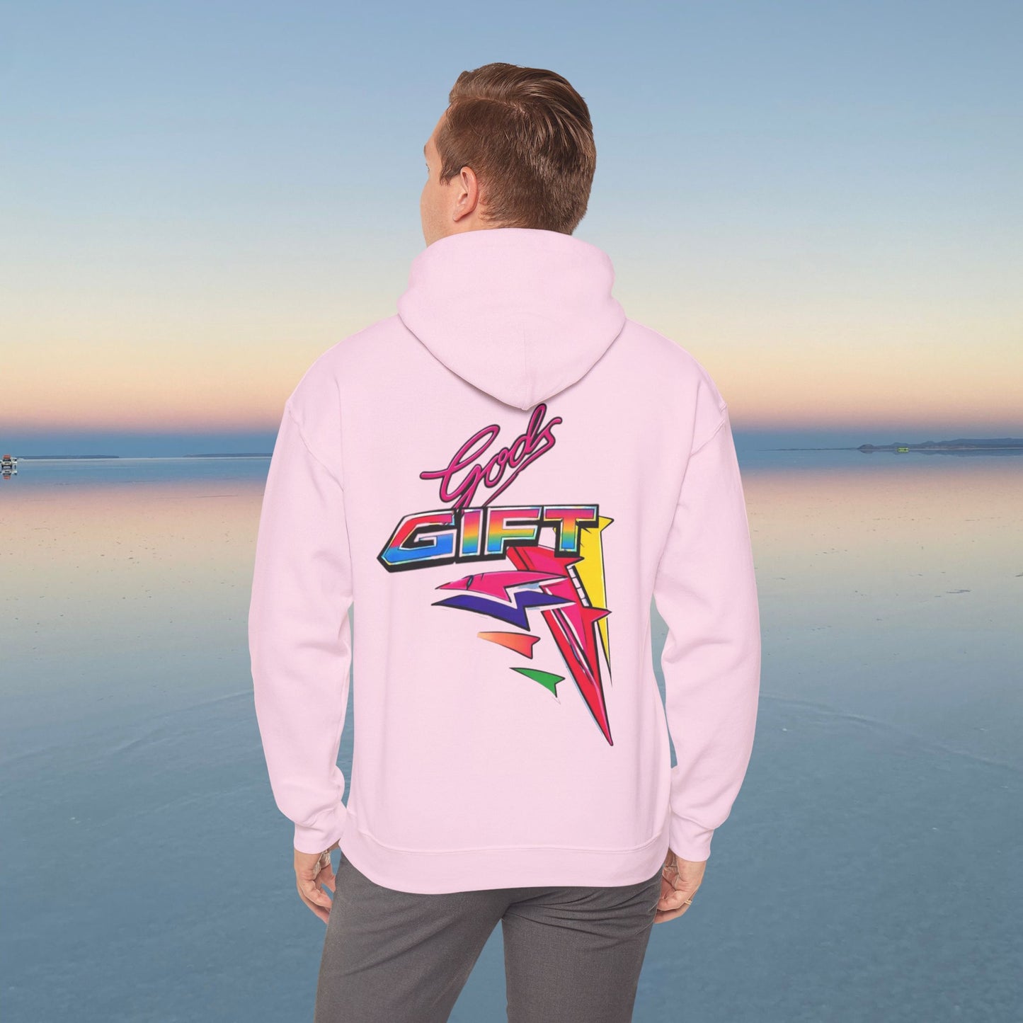 Gods Gift Water Ski Racing Hoodie | Powerboat Twin Turbo Retro Waterski Legend