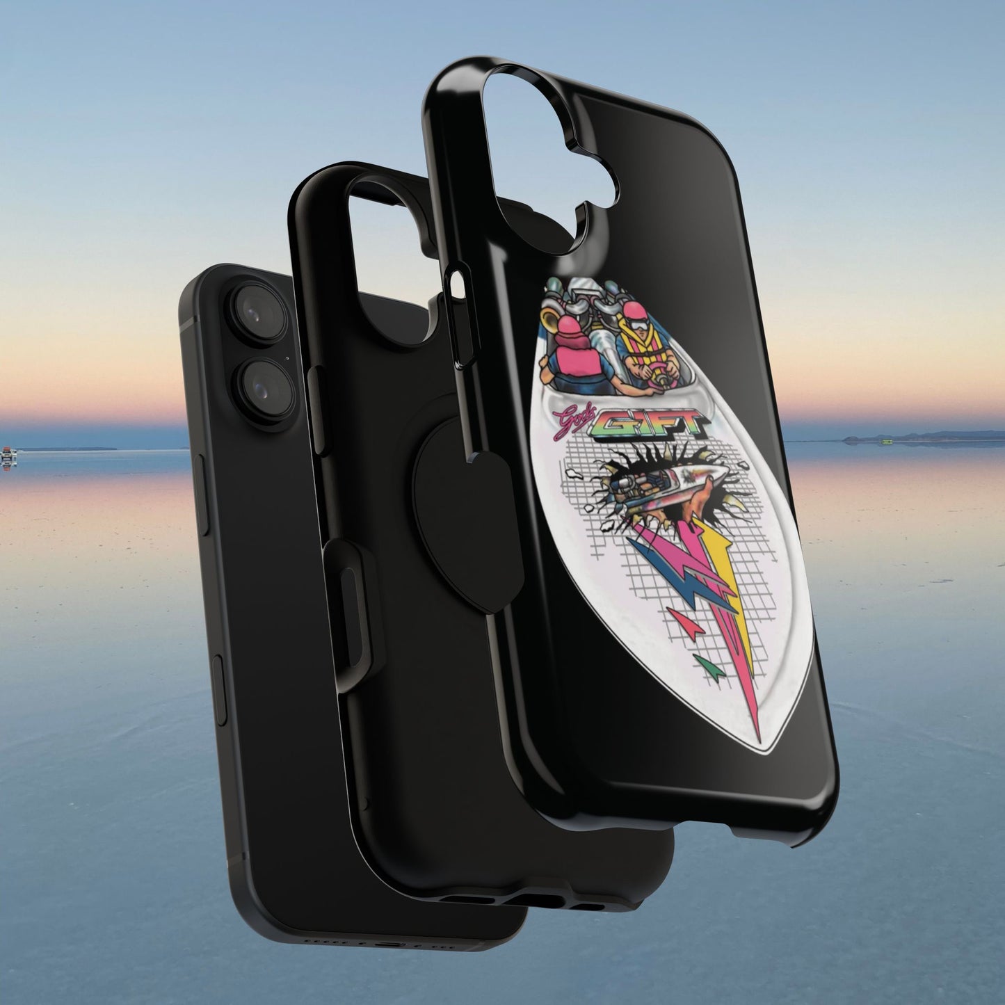 Australian Water Ski Racing Impact Resistant Gods Gift Tribute Phone Cover