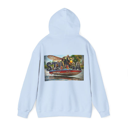 Copy of Copy of The Tribute Range - STINGA Australian Water Ski Racing Hoodie. Bad Lad Oz has paid homage to the iconic STINGA with our Tribute Collection